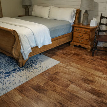 wood floors for local inn in Wimberley, Texas. Installed by GWH Flooring company